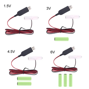E56B AA adapter Izmjenjivi USB Kabel napajanja Zamjena kabela - Slika 1  