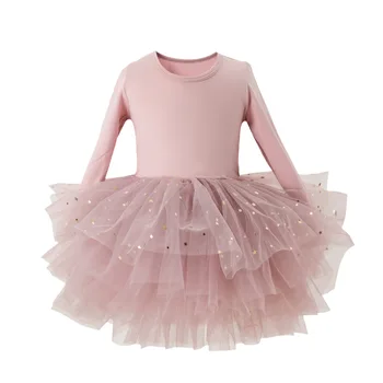 Novi балетное haljina-kutije za djevojčice 2-8 godina, moderan profesionalni dječji plesni smještaj haljina, odijelo za nastupe, vjenčanicu princeze - Slika 1  