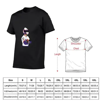 Nova majica s uzorkom Denny Хэмлина, korejski moda majica, kratka majica оверсайз, быстросохнущая majica, majice оверсайз za muškarce - Slika 2  