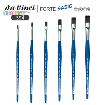 da Vinci kist Student Series 394 Forte Basic, male elastična sintetička s plavom mat olovkom za crtanje, kancelarijski i školski pribor - Slika 1  