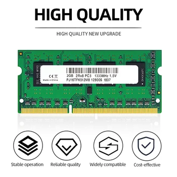 Memorija za laptop DDR3 2G/4G/8G memorija računala 1,35 U/1,5 U 1333/1600 Mhz u Potpunosti Kompatibilan s Računalnim komponentama Intel/AMD 204PIN - Slika 1  