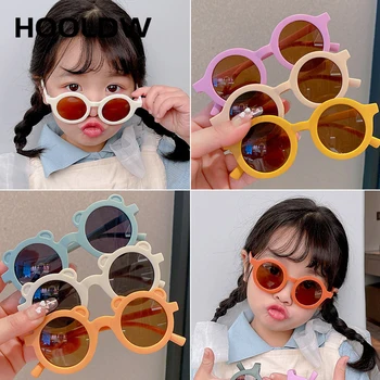 HOOLDW, berba okrugli dječje sunčane naočale, Slatka dječje sunčane naočale s likovima iz crtića o životinjama, sunčane naočale za dječake i djevojčice, dječje ulične naočale sa zaštitom od UV400 - Slika 1  