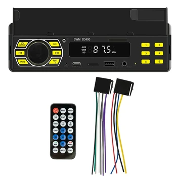1 set 4-kanalni auto Bluetooth radio kapacitetom od 45 W, auto-MP3-player s funkcijom držača mobilnog telefona za automobil - Slika 1  