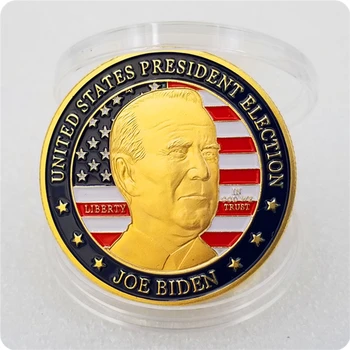 Novi collectible umjetničke kovanice 2020 Joe Biden President Souvenir Challenge - Slika 1  