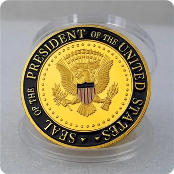 Novi collectible umjetničke kovanice 2020 Joe Biden President Souvenir Challenge - Slika 2  
