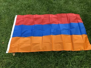 90*150 cm Zastava Armenije Banner Visi Nacionalna zastava Visoke kvalitete za obostrani ispis Dekoracija Kuće zastava banner - Slika 2  