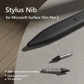2 kom. Uložak vrh olovke 2,5 cm Ručka sa zaslonom osjetljivim na dodir Rezervni stopice i Pribor Visoka osjetljivost za Microsoft Surface Slim Pen 2 - Slika 1  