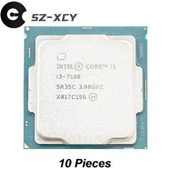 10 kom./lot Intel Core i3-7100 i3 7100 3,9 Ghz Dual-core Четырехпоточный procesor 3 M 51 W LGA 1151 - Slika 1  