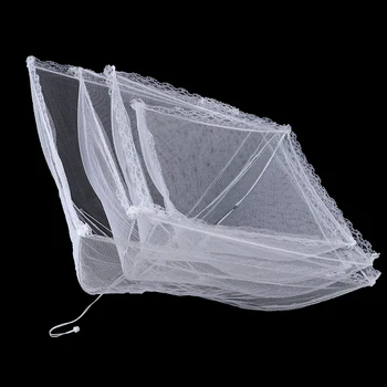 Poliester tkanine, Bijela mrežica, Sklopivi Šator od muha, komaraca, Dome mreže, Kišobran za piknik, Zaštita od posuđa - Slika 1  