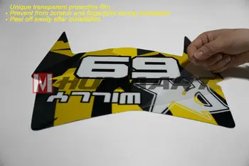 Naljepnice HUMAART Dirt Bike MX Naljepnice Restyle Graphics Kit za Yamaha YZ125 YZ250 YZ 125 250 YZ125X YZ250X 2022 2023 2024 - Slika 2  