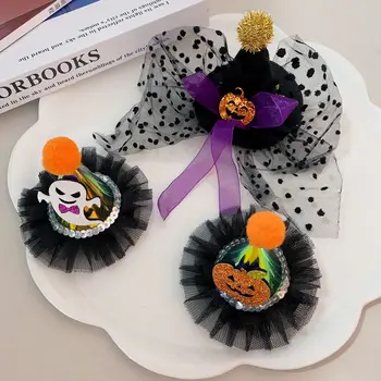 Smiješno Slatka Halloween Bundeve Duh Kopče Za Kosu Za Djevojčice Halloween Trn-Bobby Pin Cosplay Uređenje Dječje Kape Pribor Za Kosu - Slika 2  