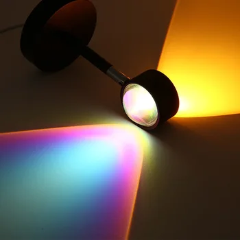 Projekcija lampa za zalazaka sunca, noćno svjetlo za Sunčeve projektora, Punjenje preko USB, Led svjetla, Svijetla i uređenje prostorija, Fotografija, Poklon uz multiploj svjetlu - Slika 2  