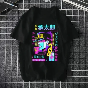 Topla Anime Majica Jojo Bizarno Adventure Harajuku U Korejskom Stilu Unisex Camiseta, Funky Godišnje Svakodnevni Free T-Shirt - Slika 2  