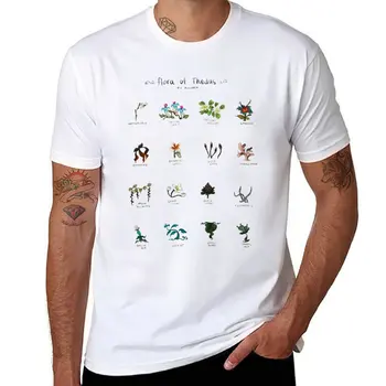 Nova majica Flora of Thedas, sportske majice, korejski moda, muška majica kratkih rukava, grafički majice u stilu hip-hop - Slika 1  