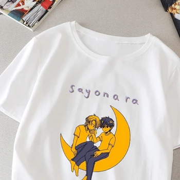 Majice sa slikom ribe-banana, kawai japanski anime, uredan odjeća, ульзанг, hip-hop punk, uličnu odjeću u stilu харадзюку, ženska t-shirt - Slika 1  
