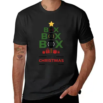 Box Box Box Je vrijeme Božića! T-shirt, эстетичная odjeća, t-shirt оверсайз, zabavne majice za muškarce - Slika 1  