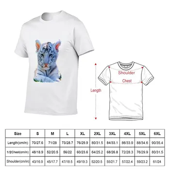Nova majica s тигренком, odjeća od anime, majica za dječake, muška majica - Slika 2  