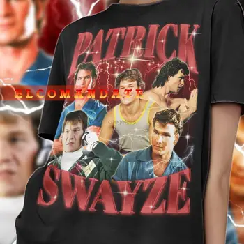 Vintage Košulja Patrick Swayze, t-Shirt Patrick Swayze, Počast, Majice Navijača Patrick Swayze, Džemper Patrick Swayze u Retro stilu 90-ih, Patrick Суэйз - Slika 1  