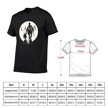 Nova majica Lamb movie a24, izrađen po mjeri, t-shirt s grafičkim uzorkom, prazne t-majice, majice za muškarce s težinom - Slika 2  