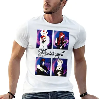 Madeth gray'll - t-Shirt Visual Kei Band, prekrasna majica, odjeća za hipi, anime-majica, majice s težinom za muškarce - Slika 1  