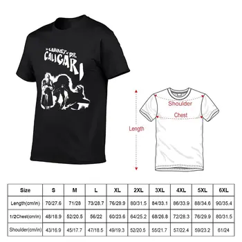 Nova majica Dr. Caligari, majice оверсайз, majica za dječake, jednostavne bijele majice za muškarce - Slika 2  