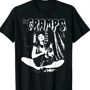 The Cramps Band Music Rock, crna majica unisex kratkih rukava, poklon za muškarce i žene, TOPLA rasprodaja - Slika 1  
