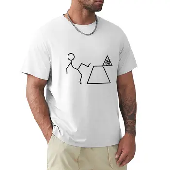 T-shirt protiv NOVOG SVJETSKOG PORETKA, košulja sa životinjama po cijeloj površini za dječaka, majica s anime, korejski moderan majice оверсайз za muškarce - Slika 1  