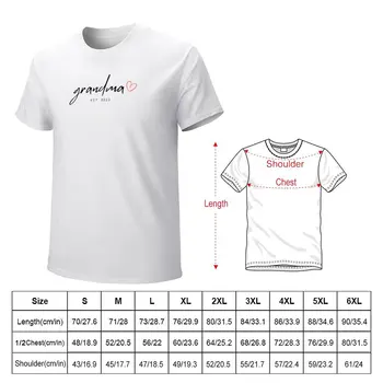 T-Shirt Grandma Est. 2022, Promocija do bake, t-Shirt s najavom, Majica za bakice, Personalizirane majica, Poklon za bake, t-Shirt Gi - Slika 2  