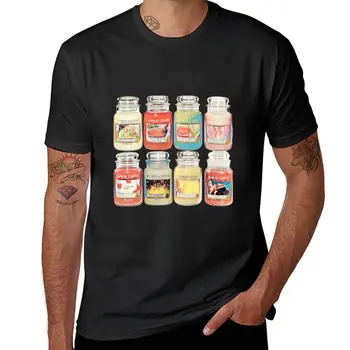 T-shirt Yankee Candle s grafičkim uzorkom, pojedinačne majice, uske majice za muškarce - Slika 1  
