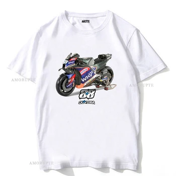Nove muške svakodnevne majice u stilu hip-hop Sport Boy kratkih rukava za ljubitelje vožnje na motociklu Miguel Oliveira 88 2023, klasična majica, bijele majice - Slika 2  