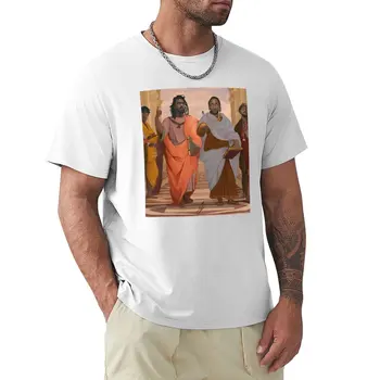 T-shirt School of Rap, grafički majice, košulje, быстросохнущая košulju, muške visoke majice - Slika 1  