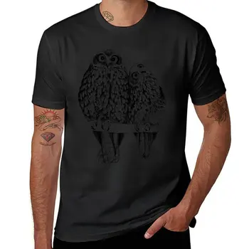 Nova majica Morepork Owls Contemplate Life, slatka majice, košulje, majice na red, sportske košulje, muške - Slika 1  