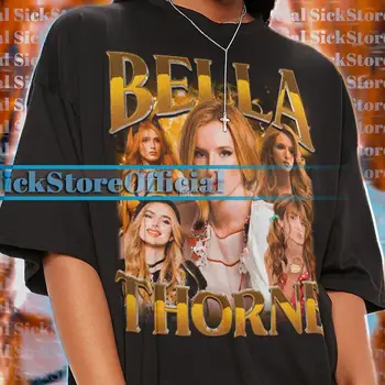 BELLA THORNE Vintage Košulja Bella Thorne Počast Majica Bella Thorne Merch Dar Bella Thorne Фанатские Majice Bella Thorne Retro 90-ih Pot - Slika 1  