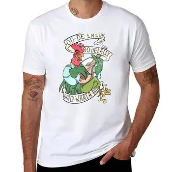 Nova Problematična t-Shirt Alan A Dale Rooster Bard - Golly What a Day s tetovažom U obliku Bannera, Majice kratkih rukava za muškarce - Slika 1  