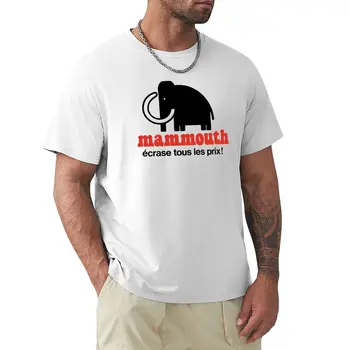 T-shirt s mamut, odjeća kawaii, zabavne majice, majica sa životinjama po cijeloj površini za dječake, nova verzija t-majice, majice za muškarce, pamuk - Slika 1  
