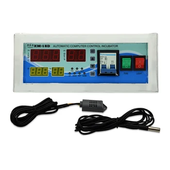 Kontroler Inkubator za jaja XM-18D termostat, Senzor Гигростата, Potpuno automatsko upravljanje - Slika 1  