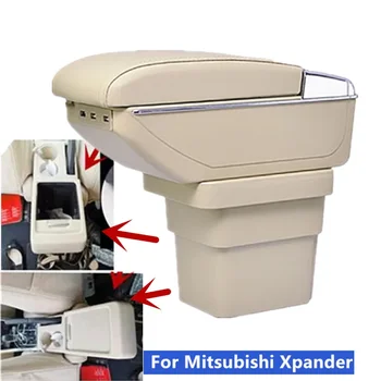 Za Mitsubishi Xpander Kutija za naslona za ruke Za Mitsubishi Xpander Kutija za pohranu auto naslon za ruku Modernizacija unutrašnjosti Punjenje preko USB Auto oprema - Slika 1  