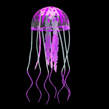 4xFunny Igračka-meduza Pribor za akvarij Podvodni svijet Plutajući Krajolik Izravna dostava - Slika 2  