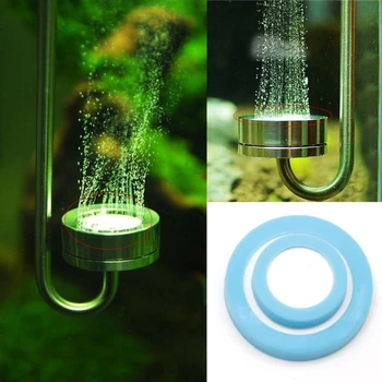 novi akvariju Bubbler Air Stone CO2 Raspršivač Raspršivač Zamjena keramičkih diska za rast vodenih biljaka Podnošenje Co2 - Slika 1  
