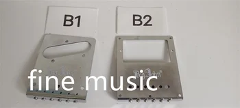 Most za električnu gitaru TL s jednom i dvije rupe za podizanje Kromirana okovi BJ3001 B1 B2 ploča TL - Slika 2  