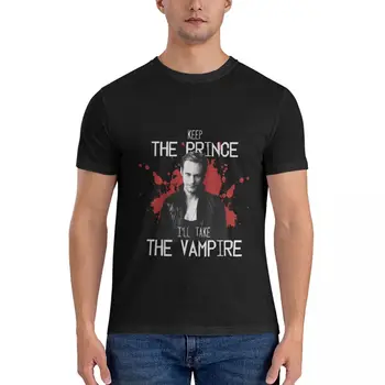 Sačuvaj princa, ja ću vampir, klasična majica, majice оверсайз za muškarce, skup muške majice s uzorkom. - Slika 1  