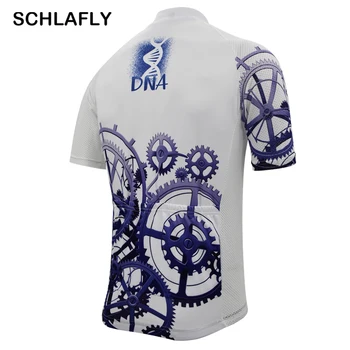 Gear DNA bijela biciklistička majica kratkih rukava ljetna biciklistička odjeća dres prometni dres biciklistička odjeća biciklistička odjeća schlafly - Slika 2  