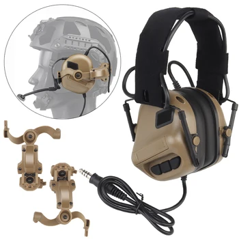 Nova Taktička Slušalice GEN 5 Za BRZO djelovanje U Kacigu Za Wendy M-LOK Arc Headset Vojni Lovački Slušalice Za Gađanje S redukcijom šuma - Slika 1  