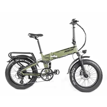 1000 W high Speed Motor Električni Bicikl 20-inčni Debeli Guma Sklopivi Električni Bicikl 48 U 14Ah Baterija Hidraulični Planinski Snow E-Bicikl - Slika 2  