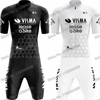 2024 Visma Biciklizam Dres Muški kit godina lančanik odjeća Majica za cestovne utrke, Ženski MTB bicikl startni Kratke hlače Sportska odjeća - Slika 1  