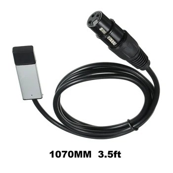 Adapter USB sučelja na DM X Led kontroler osvjetljenje scene za PC DM X512, kratka svjetla - Slika 1  