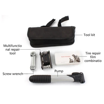 Setovi alata za popravak bicikala, prijenosna torba za kampiranje, torba za potrebne alate za putovanja - Slika 1  