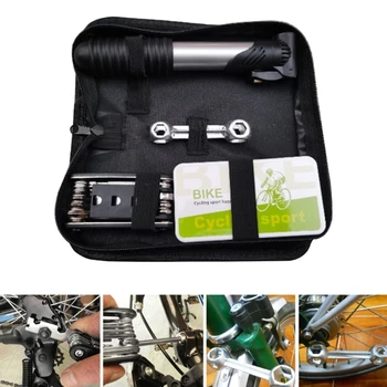 Setovi alata za popravak bicikala, prijenosna torba za kampiranje, torba za potrebne alate za putovanja - Slika 2  