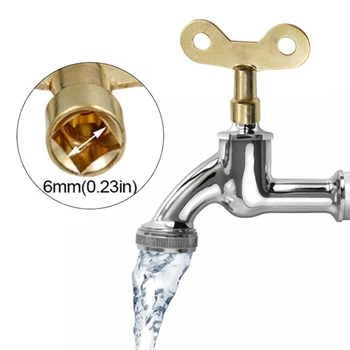 Ključ od slavine s водопроводным rupom, ključeve od kuhinjske slavine za ventilaciju, retro-radijator za kupatilo, ključeve vodovod, olovke za prebacivanje vode iz slavine - Slika 1  