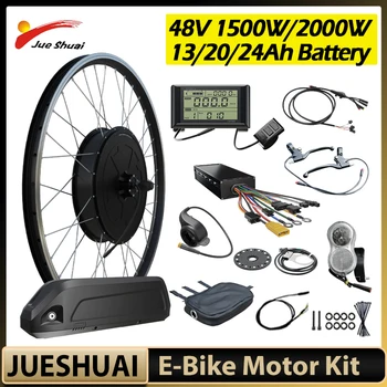 Snažan Komplet za pretvorbu Električnog bicikla Hailong Lithium Battery Ebike Kit Mountain Bike 1500 W, 2000 W 13Ah 20Ah 24Ah 26 
